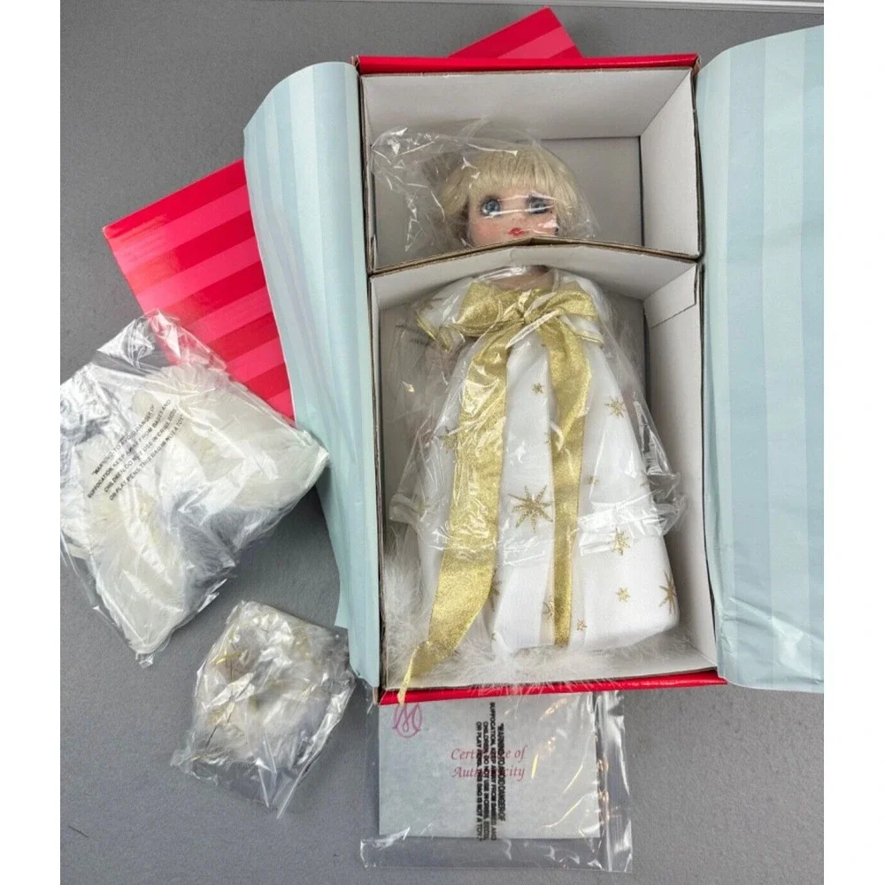 MIB Marie Osmond 2004 Angel Adora Belle Doll Christmas Tree Topper #1465/2000COA